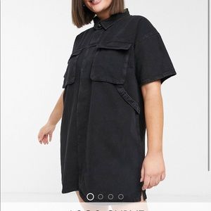 Black Denim Dress 🖤